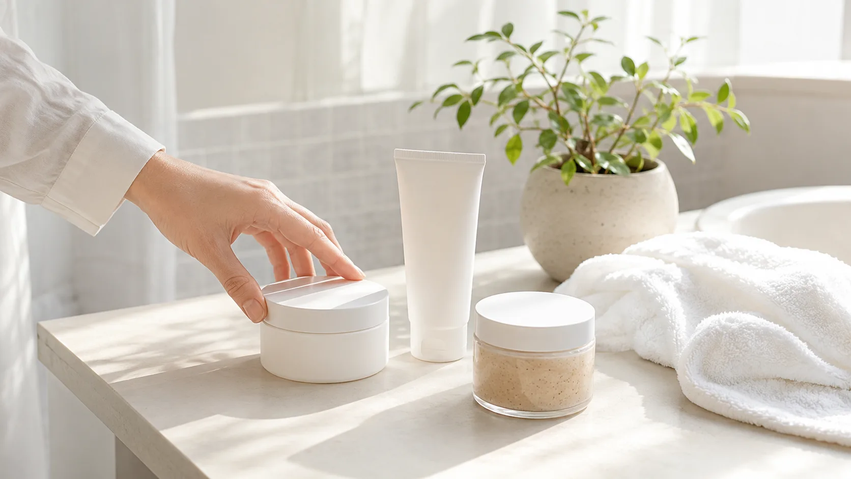 ボディケア商品を目的別に比較するイメージ