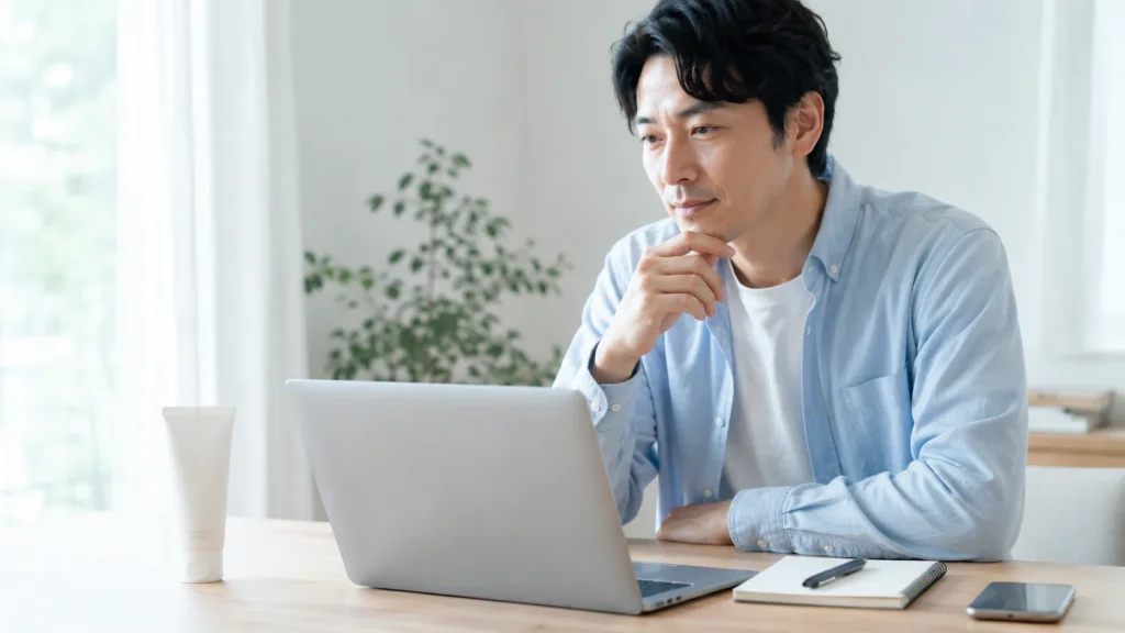 公式サイトでNULL 日焼け止めジェルの使い方や販売条件を確認するイメージ