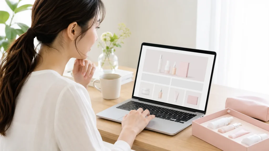 公式サイトでお試し・トライアル内容を確認するイメージ
