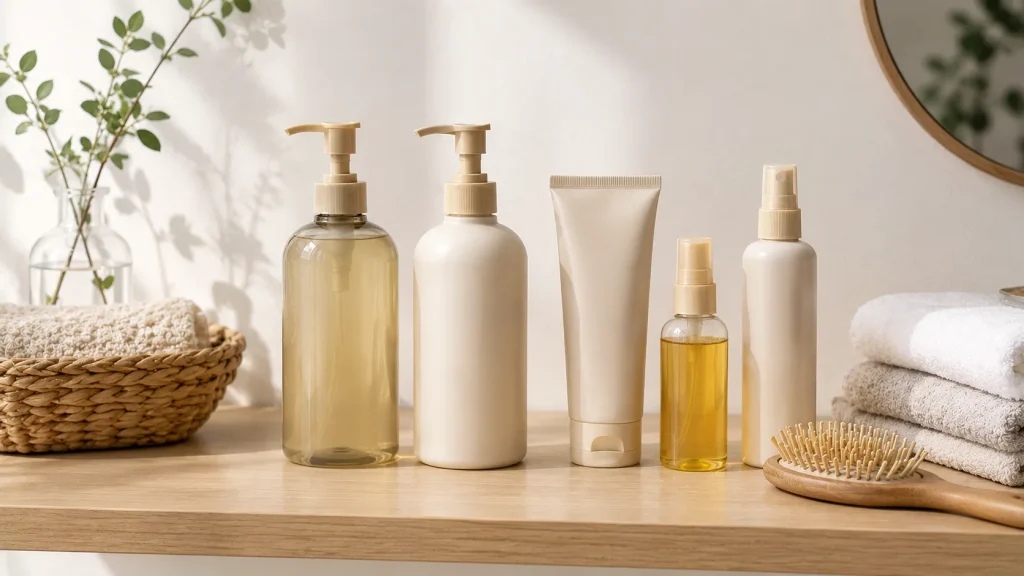 LUTYのようなヘアケア商品を購入前に確認するイメージ